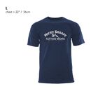 Official Micky Sharpz Built to Last Dark Navy TShirt - LARGE