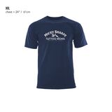 Official Micky Sharpz Built to Last Dark Navy TShirt - XL