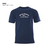 Official Micky Sharpz Built to Last Dark Navy TShirt - XXXL