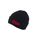 Official Micky Sharpz Black Beanie Hat with Red Sharpz Logo - ONE SIZE