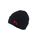 Official Micky Sharpz Black Beanie Hat with Red TDial Icon - ONE SIZE